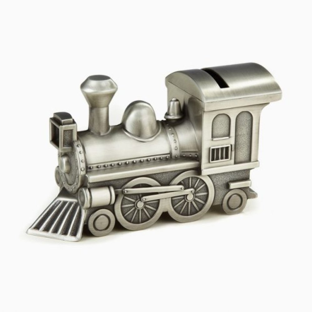 Train Money Piggy Bank for Kids (Collectible)
